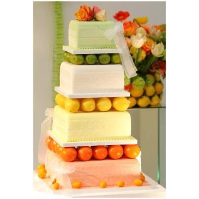 Wedding Cakes With Fresh Lemon