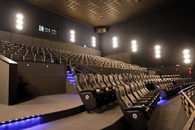 por dentro da sala cinema IMAX Curitiba
