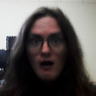 Blurred photo of myself