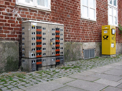 Miniature Buildings - Street Art by Evol Seen On www.coolpicturegallery.us