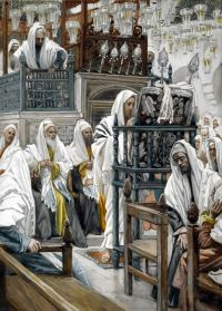 Jesus en la sinagoga. James Tissot. 1894