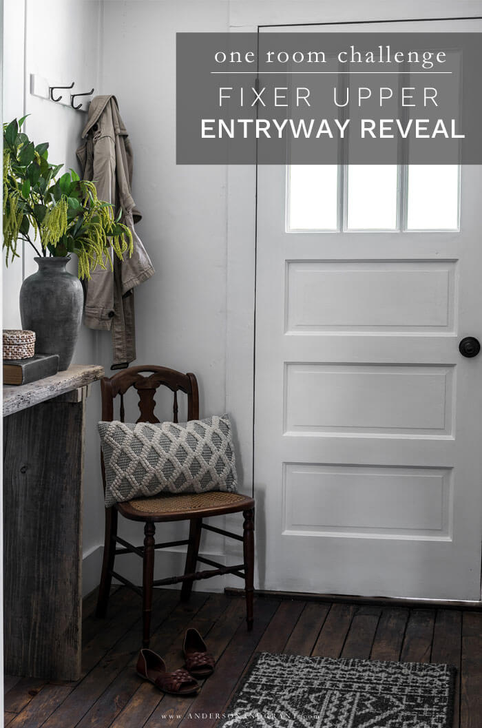 Fixer Upper Entryway Reveal