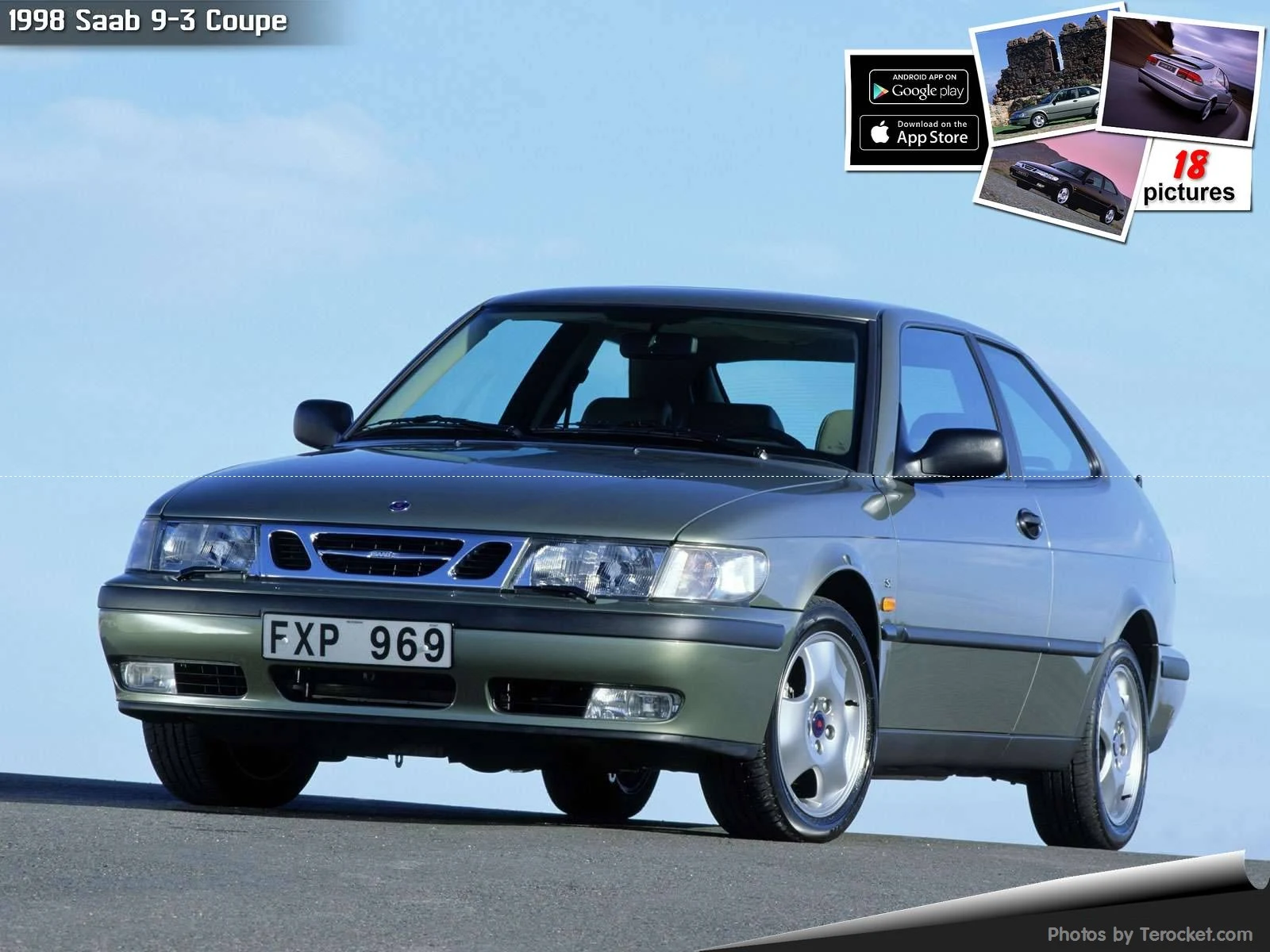 Hình ảnh xe ô tô Saab 9-3 Coupe 1998 & nội ngoại thất
