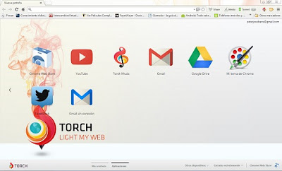 تحميل متصفح تورش Torch Browser كامل