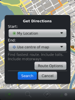 GPS Map Places Near Me using Google v1.3 BlackBerry