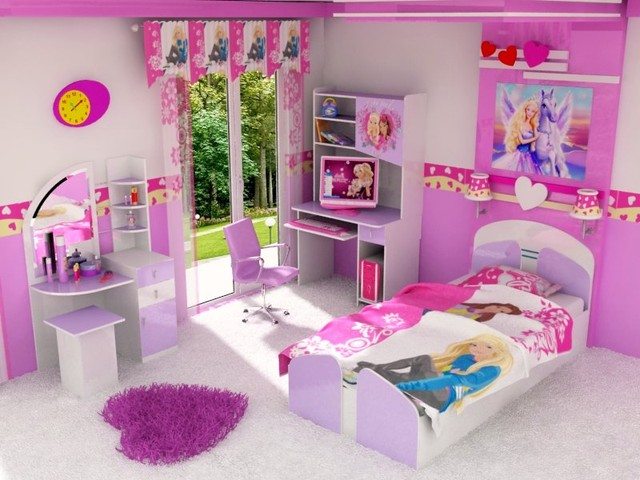 Desain Kamar Tidur Anak Perempuan Minimalis Sederhana