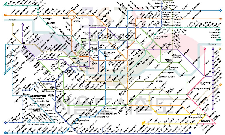 Seoul Subway Map