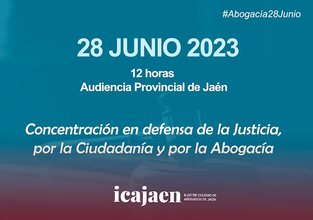 Concentración en Defensa de la Justicia, por la Ciudadanía y por la Abogacía