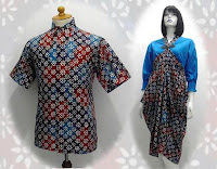 baju batik dress