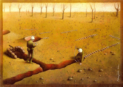 Satirical Art Drawings by Pawel Kuczynski Seen On lolpicturegallery.blogspot.com