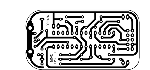 Bottom Layout USBASP.