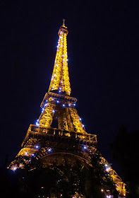 Eiffel tower paris sparkle night lights