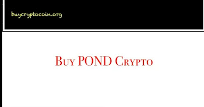 buy pond coin