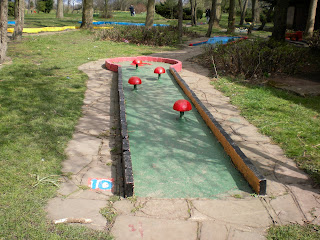 Crazy Golf at Stanley Park in Blackpool