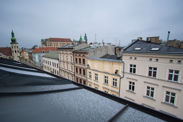 Vista sui tetti-Cracovia