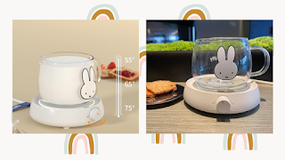 Miffy Coffee Mug Warmer ที่รองแก้วอุ่นร้อน OHO999
