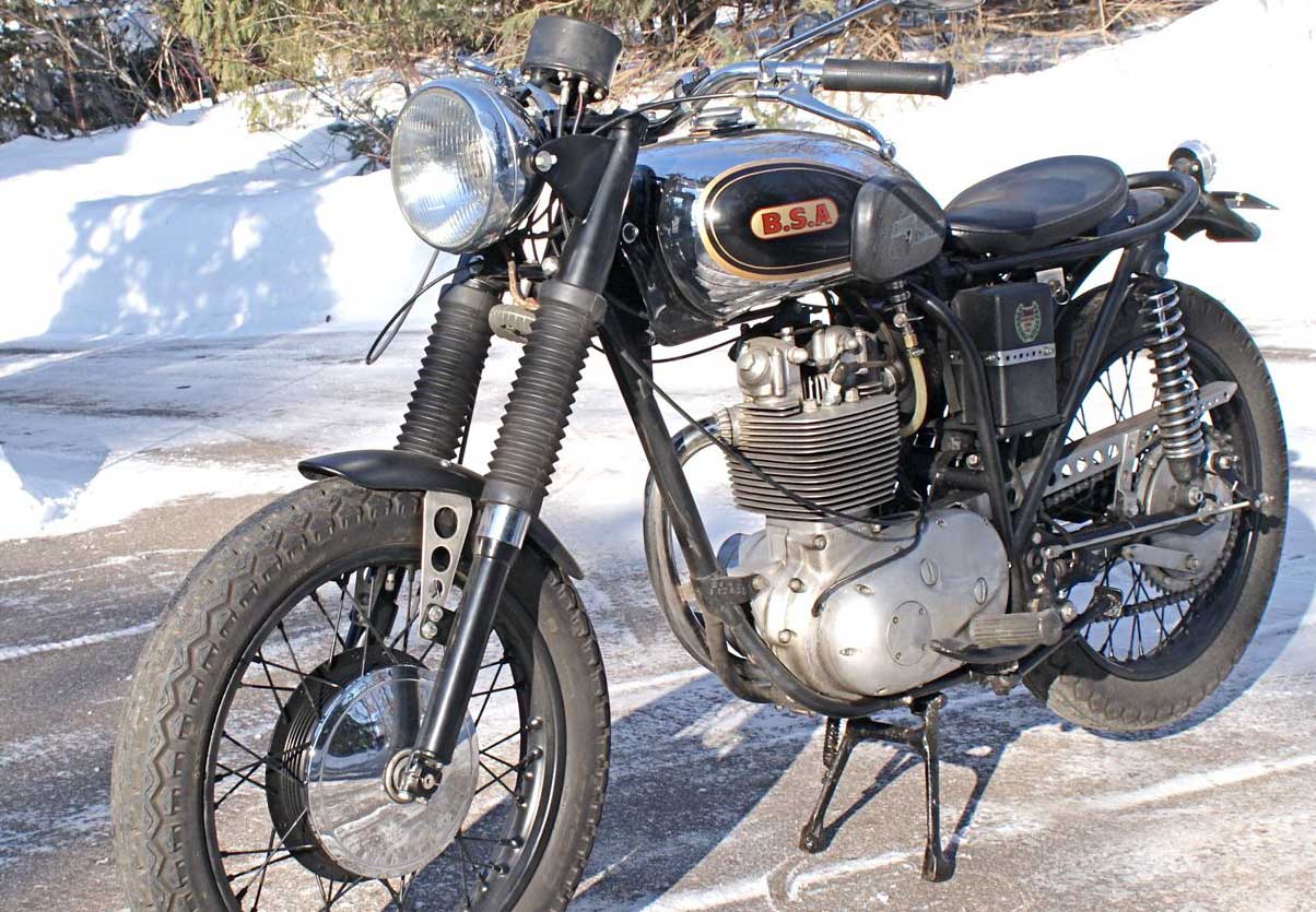 BSA bobber owes a little something to Royal Enfield