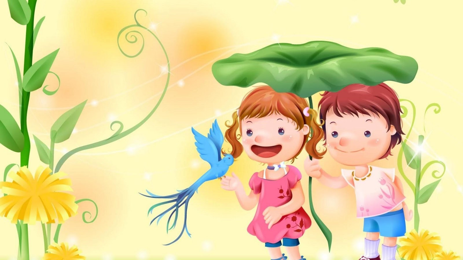 Kumpulan Gambar Animasi Kartun Romantis Korea Background Wallpaper