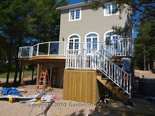 deck stair plans