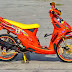 Foto , Gambar Dan Cara Modifikasi Motor Mio Sporty dan Soul Sederhana  Irit dan Kencang