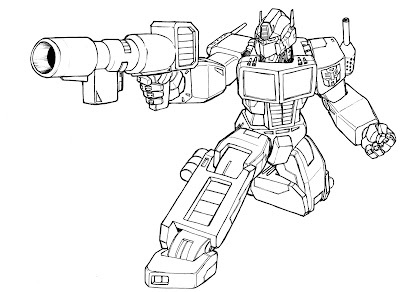 Transformers Coloring Pages