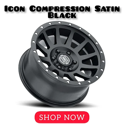 ICON COMPRESSION WHEELS SATIN BLACK