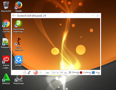 Merekam Desktop Jadi Animasi GIF Dengan LICEcap