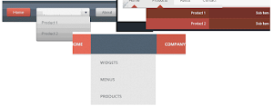  إضافة قائمة أفقية لمدونات بلوجر Blogger menu CSS + CSS3