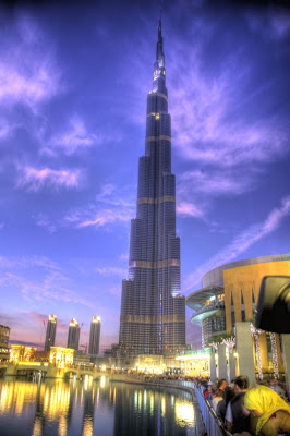 Burj Khalifa (Burj Dubai) in Dubai ( UAE )