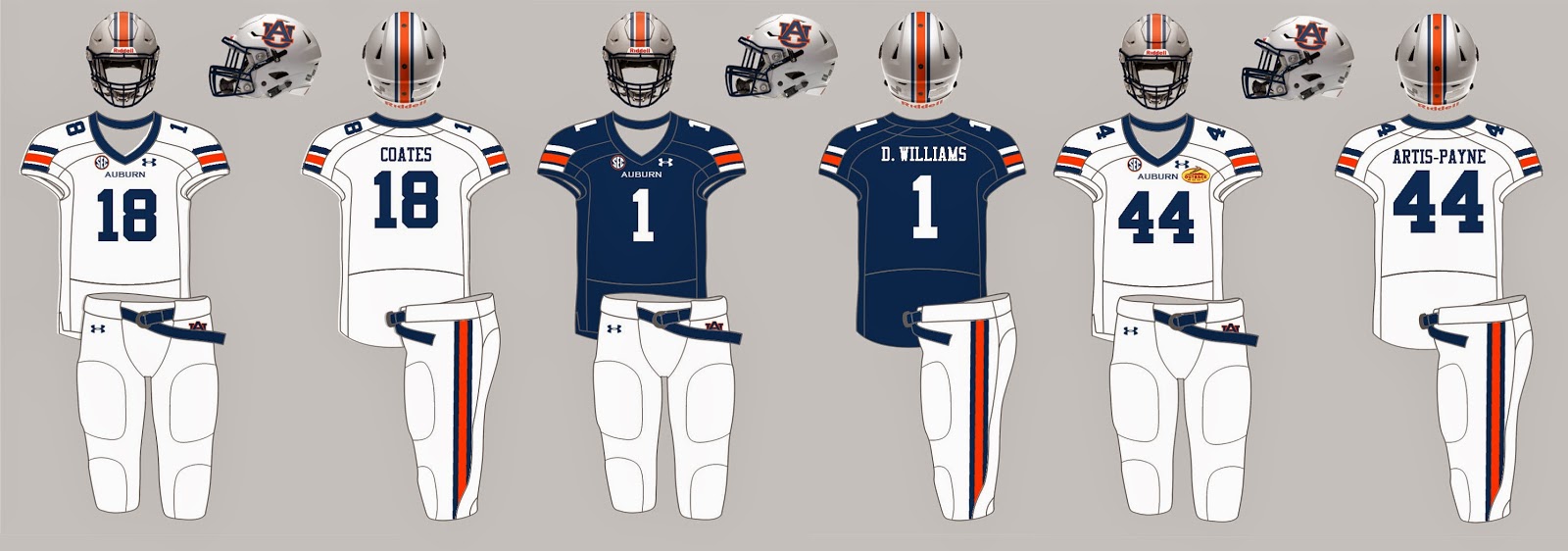 Auburn Uniform Database