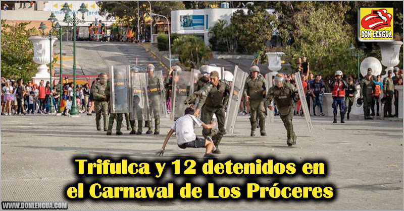 Trifulca y 12 detenidos en el Carnaval de Los Próceres