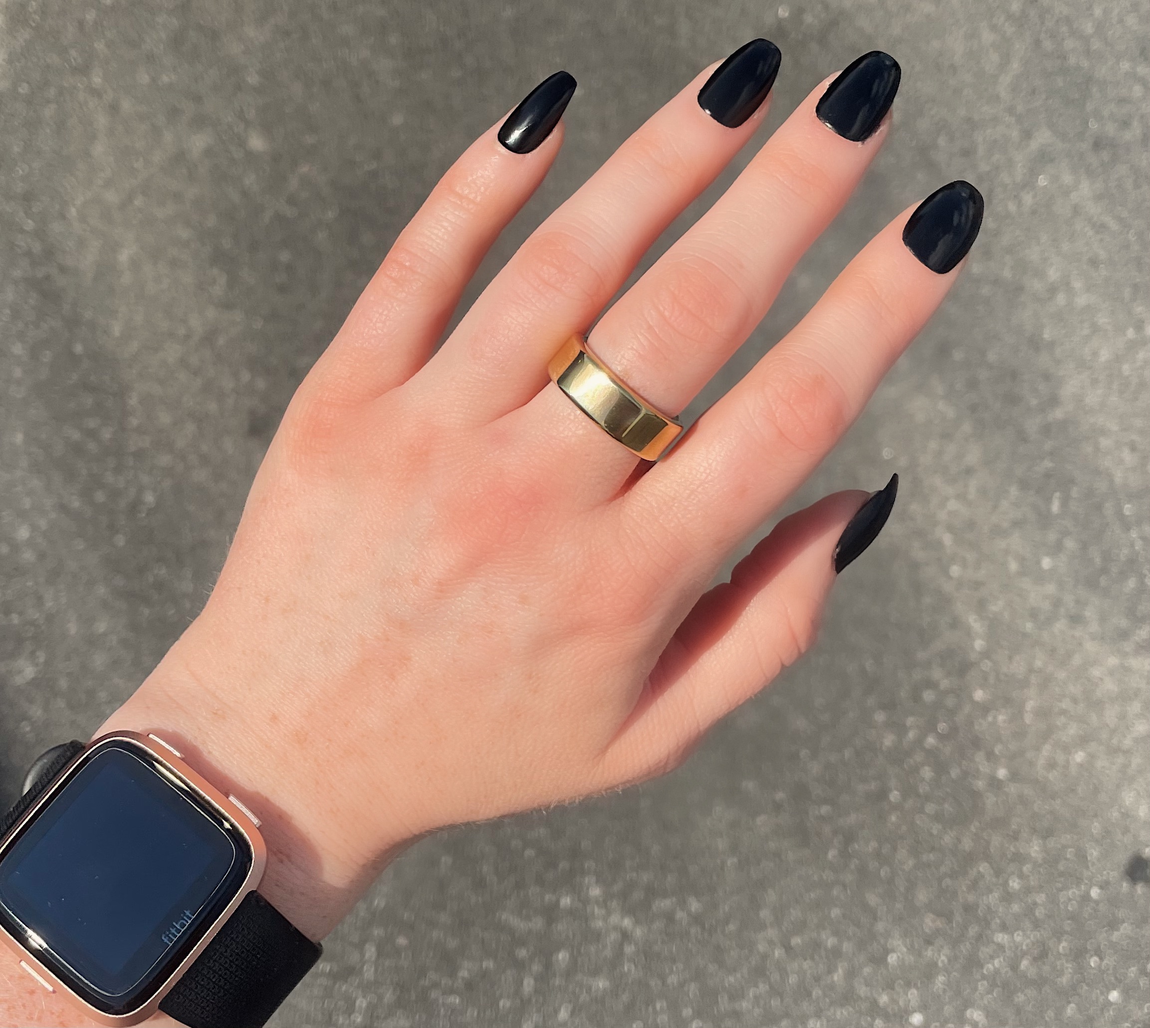 Oura-ring-heritage-gold-unboxing-the-Kristen-diary-blog-gen-3