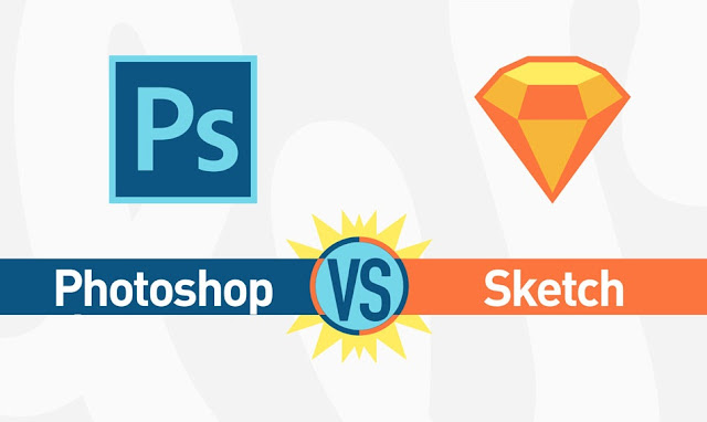 ما الفرق بين photoshop و sketch ؟ أيهما الافضل ؟ 