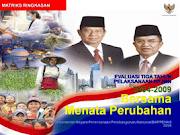 Evaluasi Tiga Tahun RPJMN 2004-2009