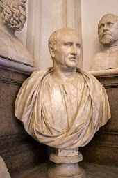 The portrait bust of Cicero at Rome's Capitoline Museum