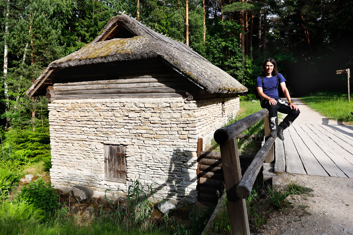 Skansen w Tallinie - młyn