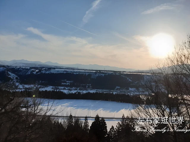 中里雪原嘉年華 沿途風光