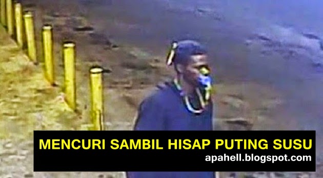 Lawak Hisap Puting Sambil Curi Kereta 3 Gambar Apa 