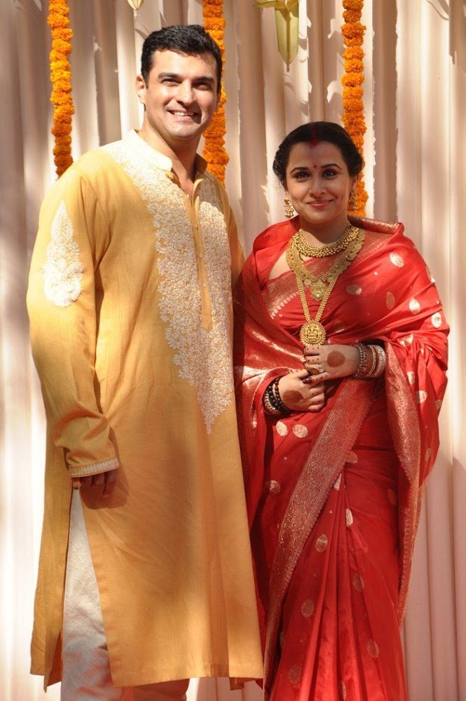 Vidya Balan Wedding Photos: Vidya Balan and Siddharth Roy Kapur Wedding Photos 