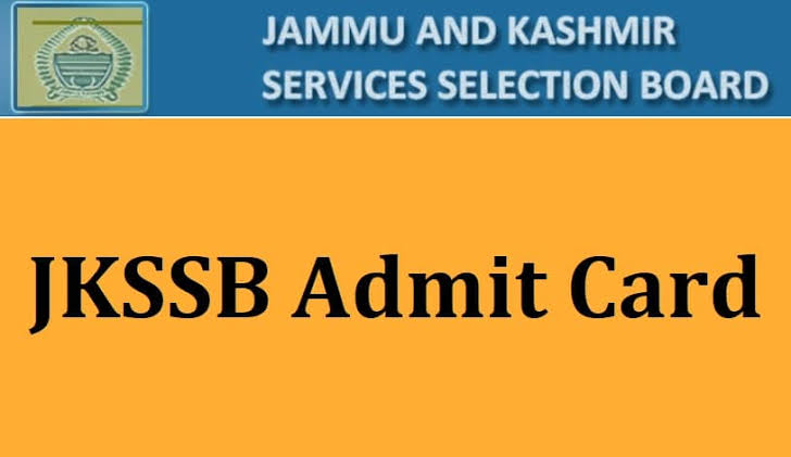 JKSSB Admit Cards For Various Posts, Know How To Download