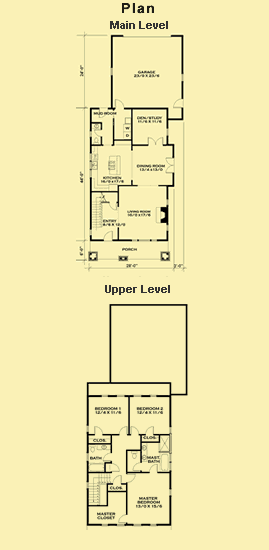 2 Bedroom One Bath Apartment Floor Plans