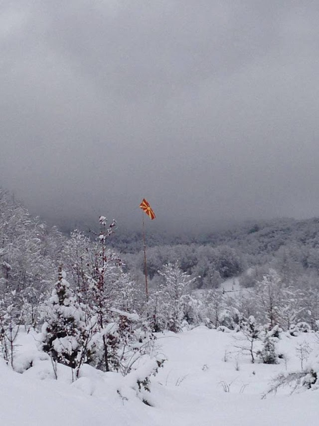 Bild des Tages - Makedonische Sonne im Schnee