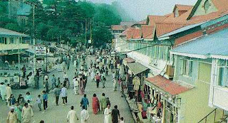 mall road in murree pakistan