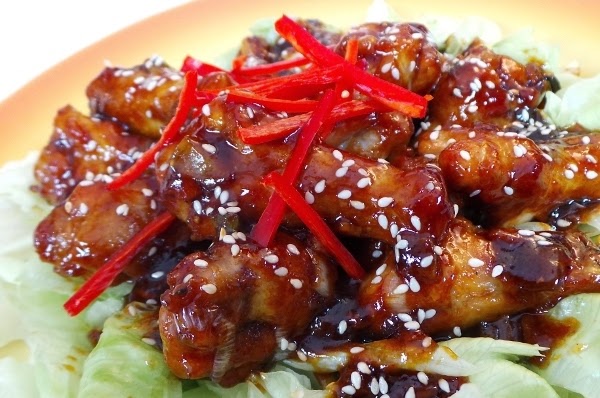 Resep Ayam Goreng Krispi Saus Pedas Manis (Crispy Fried 