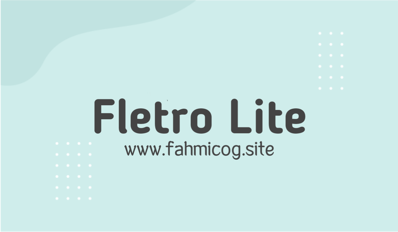 fletro lite v5.4 free blogger template