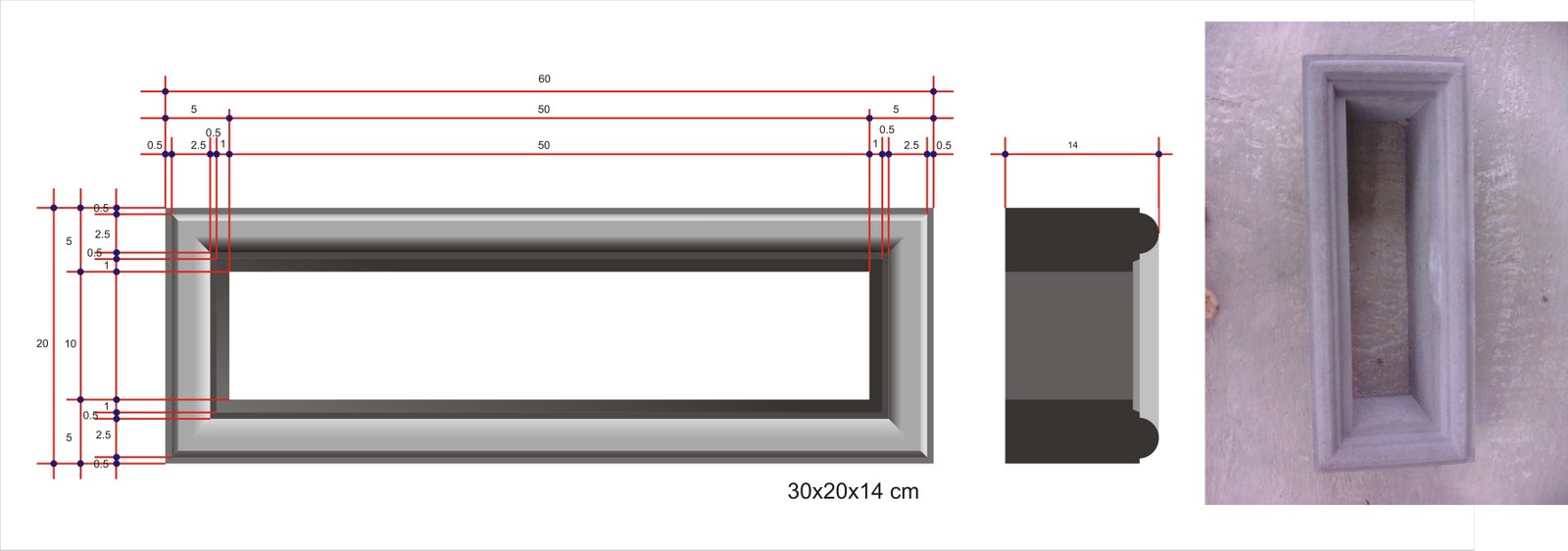 GRC ARTIKON DESAIN dan GAMBAR  DETAIL LOSTER