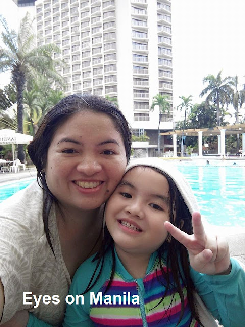 Century Park Hotel Swimming Selfie