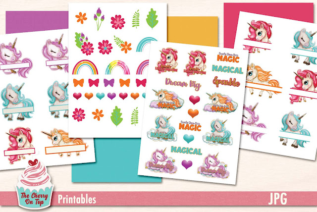 unicorn printables