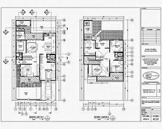 50+ Contoh Gambar Denah Rumah Minimalis Terbaru 2017  Rumah Minimalis