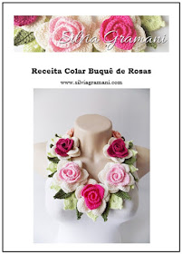 Receita Colar Buquê de Rosas